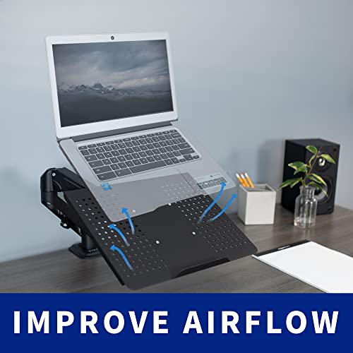 VIVO Laptop/Notebook Tray Holder for VESA Mount Stand/Fits 100 mm Plate Holes (Stand-LAP2)