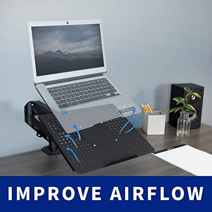VIVO Laptop/Notebook Tray Holder for VESA Mount Stand/Fits 100 mm Plate Holes (Stand-LAP2)