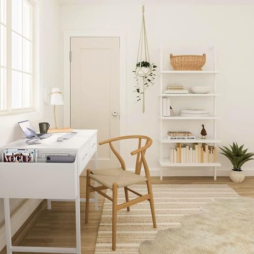 DLisiting White Desk with Storage Drawers - 39 Inch Small Computer Desk with Drawers for Bedroom Home Office, Study Writing Vanity Table Without Mirror for Girls Small Spaces - color: White, size: 39.4"
