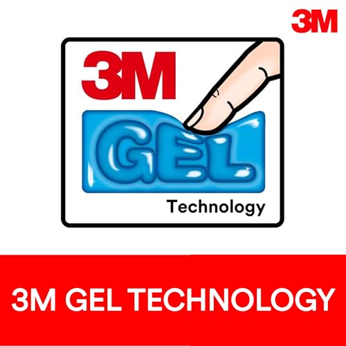3M Gel Wristrest Platform for Keyboard and Mouse, 10.6 in x 25.54 in x 1 in