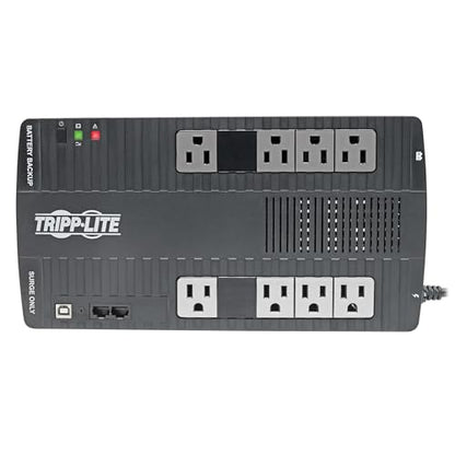 Eaton Tripp Lite AVR550U 550VA UPS 300W Battery Backup Surge Protector AVR | 8 Outlets, Replaceable Battery, 5ft Cord, 316 Joules, 3-Year Warranty - style: 550VA