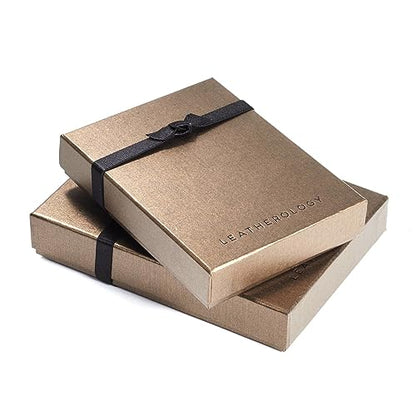 Leatherology Modern Mouse Pad - Full Grain Leather - 8" H x 9" W - Black - color: Premium Black