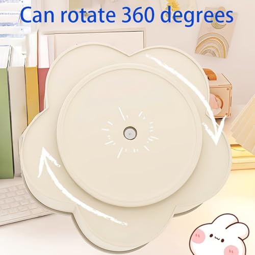 Desk Pencil Pen Holder - 5 Slot 360 Degree Rotating Desk Pen Organizer for Desktop Storage Stationery Supplies Cup Pot-Green - color: Green