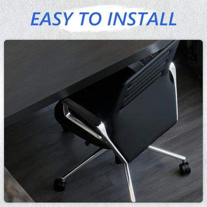 Pu Plastic Handrail Replacement for Office Chair Armrest Covers 14.17 Inch Universal Fit for Computer Business and Meeting Chairs Office Furniture Accessories