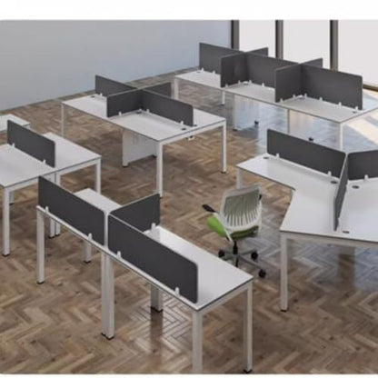 Desk Privacy Divider, 4 Pack Desk Divider, Noise Reducing Desk Privacy Panel Acoustic Freestanding for Table Standing Sound Proof Dividers Desktop Office(30X120CM) - size: 30X120CM
