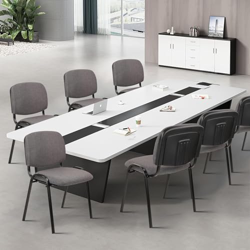 CLATINA Stackable Waiting Room Chairs, Cloth Fabric Guest Reception Chair with Upholstered Thickene Seat and Back Support, Stacking Chair Metal Leg for Office School Church Conference, Gery, 10 Pack - color: Grey, size: 10 Pack