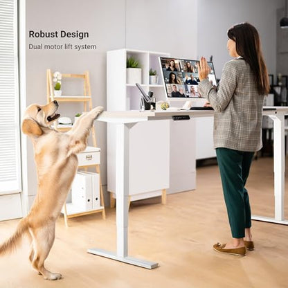 Progressive Desk 60"x30" Height Adjustable Stand Up Electric Standing Desk