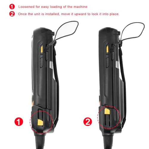 25-127558-02R Dex Cable for Zebra MC55 MC65 MC67 Barcode Scanner Handheld Mobile Computers, RS232 Serial to DEX Connection, Supports Data Transfer Only (Not Compatible with Android Versions of MC67)