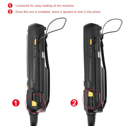25-127558-02R Dex Cable for Zebra MC55 MC65 MC67 Barcode Scanner Handheld Mobile Computers, RS232 Serial to DEX Connection, Supports Data Transfer Only (Not Compatible with Android Versions of MC67)