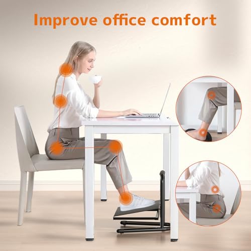 Height Adjustable Under Desk Foot Rest with Soft Grip Handle