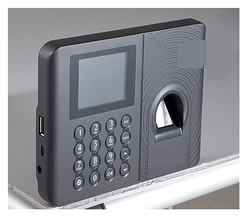 Clocking in Machine for Employees Small Business Biometric Fingerprint Time Attendance System Clock Recorder Employee Electronic Support Multilingual Reading Machine Office,