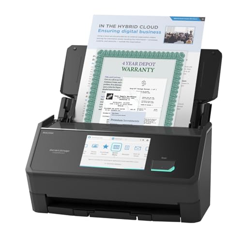ScanSnap iX2500 Premium Wireless or USB High-Speed Document Scanner - color: ScanSnap iX2500 Premium
