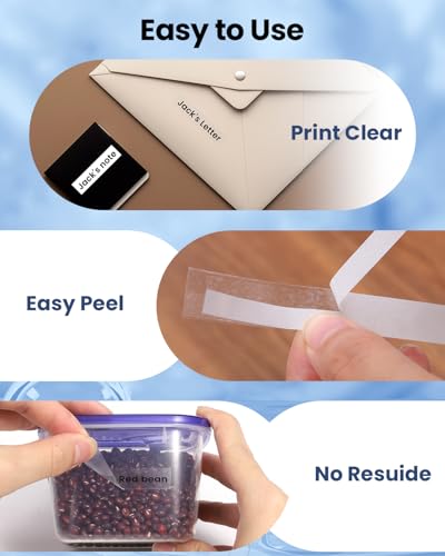 PT-D220 PTD210 PTD400AD PT-H111 PT-1750 Label Maker Tape 12mm 0.47 | Laminated Ptouch Label Tape Replacement for Brother TZ TZe Compatible with Brother P-Touch Refills 1/2 Inch x26.2 Ft, 6 Pack - color: ['Black on White/Pink/Yellow/Red/Blue/Green'], size: