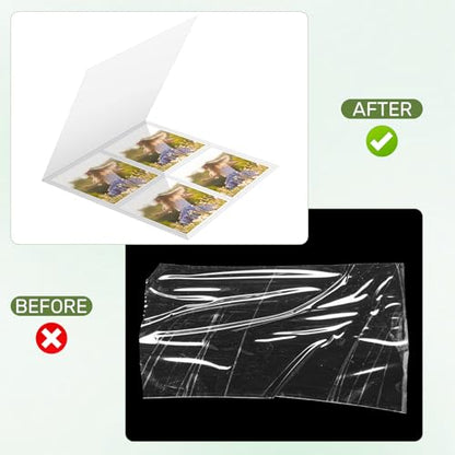 Sinload 5 Pack Laminator Carrier Sleeve Lamination Sleeves, 12 x 18 Inches - size: Tabloid Size