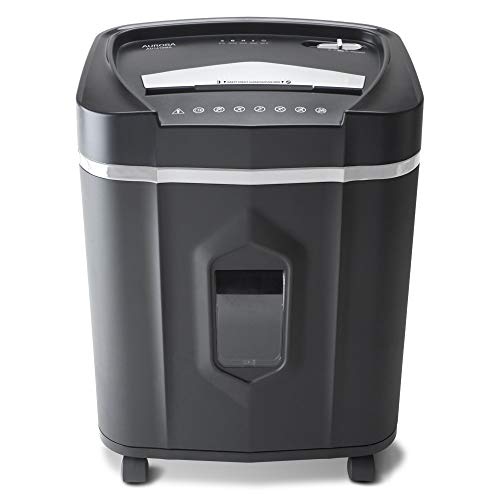 Aurora Professional Grade High Security 14-Sheet Micro-Cut Paper/CD and Credit Card Shredder, 30 Minutes Continuous Run time - size: 14-Sheet Micro Cut