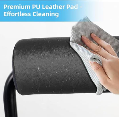Adjustable Foot Rest Under Desk Footrest Leg Rest 6 Height Positions for Desk, Office Gaming Chairs Ergonomic with Relief Platform for Standing Desks