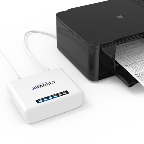 LK100W Wireless Print Server, USB 2.0 Printer Sharing - size: 1 USB Port