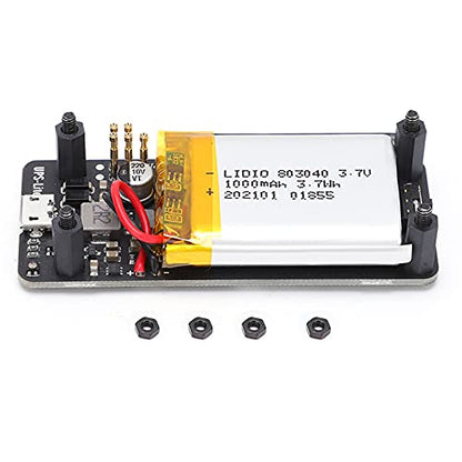 UPS Power Board Battery Pack Printed Circuit Board 400mA Charging Current 5.1V Output 1000mAh Lithium Battery for Backup Power DIY Users