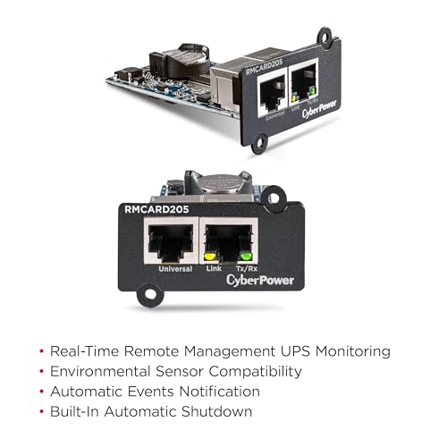 CyberPower RMCARD205 UPS & ATS PDU Remote Management Card - size: RMCARD205