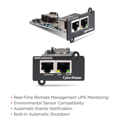 CyberPower RMCARD205 UPS & ATS PDU Remote Management Card - size: RMCARD205