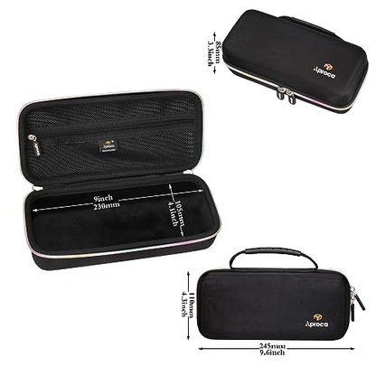 Aproca Case Compatible with Casio HR-10RC Mini Desktop Printing Calculator, Portable Storage Bag for Paper Rolls and Accessories (Case Only)