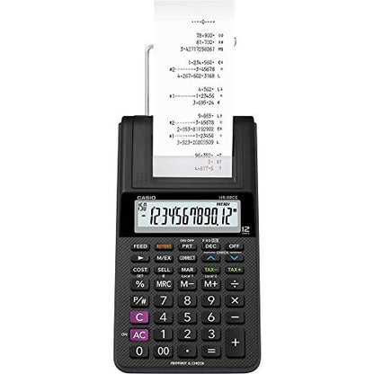 Casio HR-8RCE Printing Calculator, Black