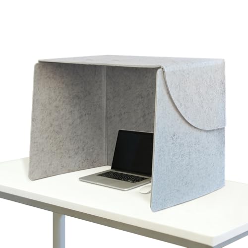 Desk Privacy Panel for Office, Sound Absorbing Cubicle Desk Divider