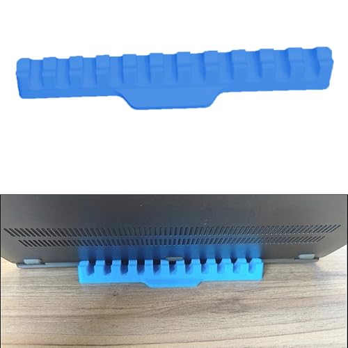 Ergonomic Laptop Cooling Stand Ventilation Holes for Enhances Airflows and Comfortable Viewing Height to Reduce Neck Str