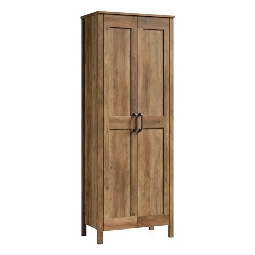Sauder Miscellaneous Storage Cabinet, Rural Pine Finish - color: Rural Pine