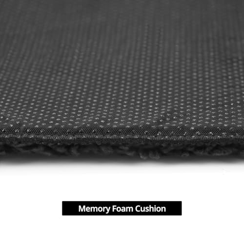 QWORK Wheelchair Armrest Cover (Pair) - Memory Foam Pads for Reduce Pressure Points Discomfort -Soft Wheelchair Cushions for Arm