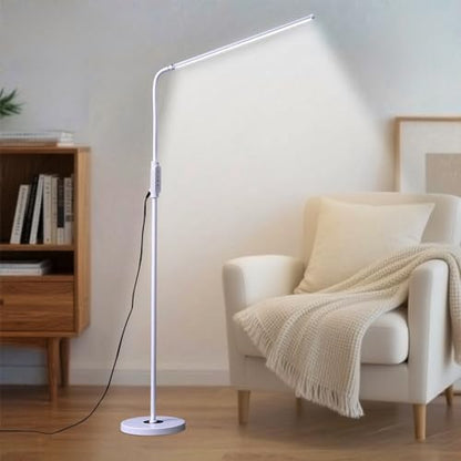 CGBE Floor Lamps for Living Room: 23.6" Extra-Long Floor Reading Lamp