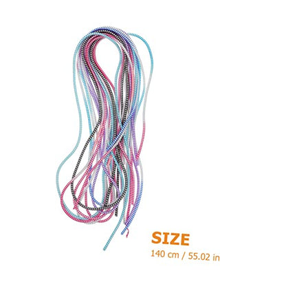 Angoily 1.4m Cable Management Sleeve 8PCS Wire Hider for Desk and Nightstand Sturdy Organizer Adhesive Clips