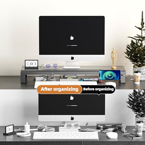 Computer monitor stand (Basic Version, 700mm) - color: Basic Version, size: 700mm