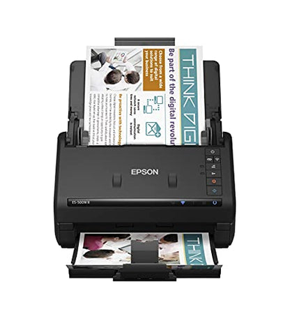 Epson Workforce ES-500W II Wireless Color Duplex Desktop Document Scanner