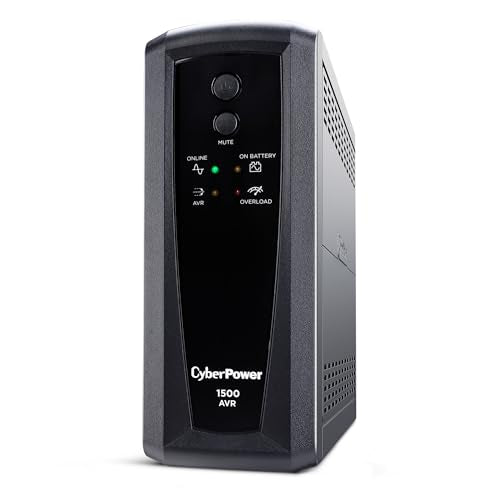 CyberPower CP1500AVRT AVR UPS Battery Backup and Surge Protector - style: CP1500AVRT