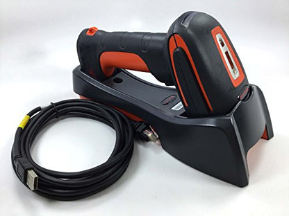 Honeywell Granit 1911i-ER(Extended Range) Wireless Bluetooth Heavy Duty Industrial-Grade Area-Imaging Barcode Scanner Kit (1D, 2D, QR and PDF), Includes Power Supply, RS232 Cable and USB Cable | Extended Range, Heavy Duty Industrial-Grade, Includes Base a