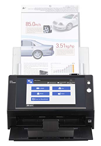Fujitsu N7100E Network Scanner with Large Touch Screen (Renewed)