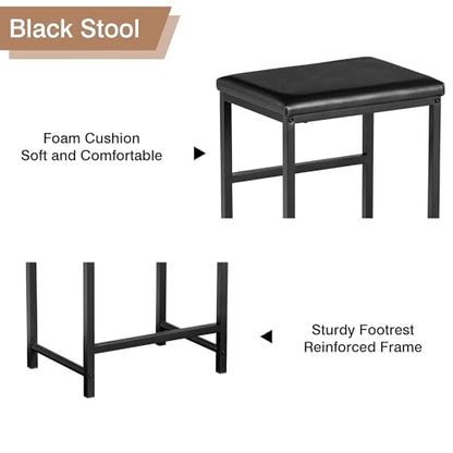 VECELO Drafting Table Art Desk Art Table Adjustable Drawing Table Tilted Tabletop with 2 Storage Drawers and Stool, Drawing Desk for Artist Painters Drawing, Crafting, Reading, Writing, Black - color: Black