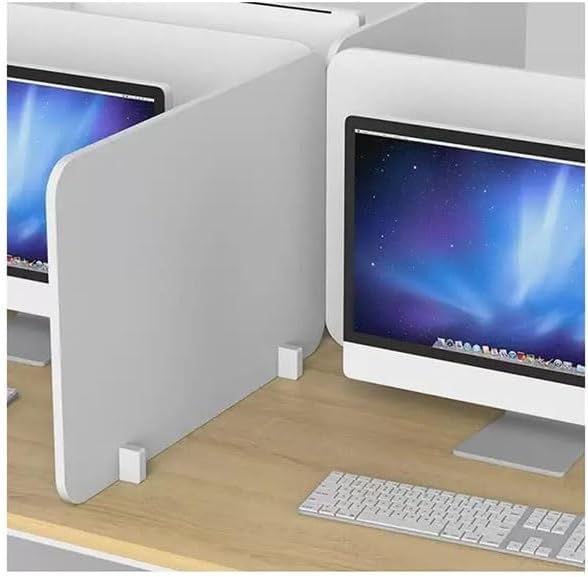 Acoustic Desk Divider Soundproof Privacy Panel Noise Reducing Partition for Students Tabletop Divider (Size: 40 x 50 cm) Enhance Focus and Productivity - size: 40x50cm