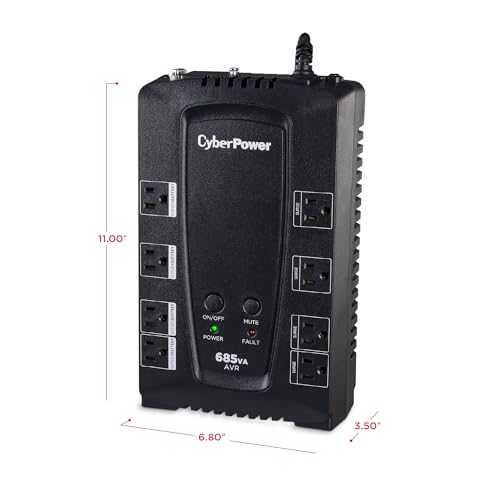 CyberPower CP685AVRG AVR UPS Battery Backup and Surge Protector - style: CP685AVRG