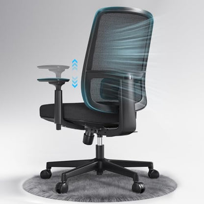 ErgoSift M1 Ergonomic Office Chair with 3.1-Inch Adjustable Seat Depth