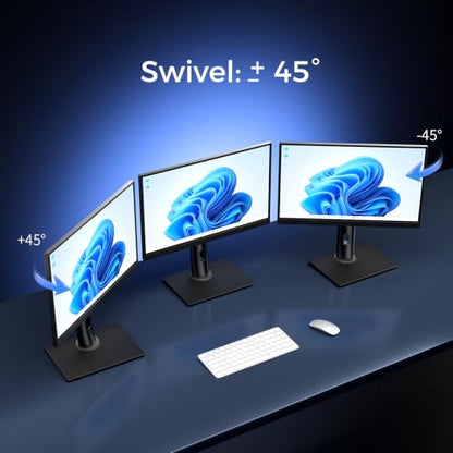 Single VESA Monitor Stand for Monitor Weight 7.7-11lb, 24-27″ - size: Only for 7.7-11 lb Monitor
