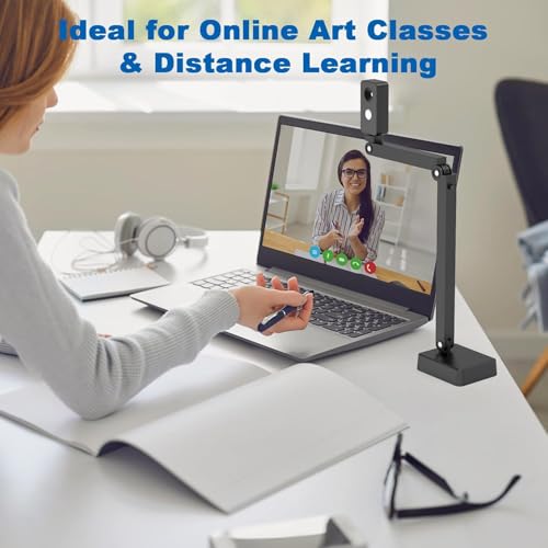 8MP USB Document Camera for Teachers and Classroom, Auto Focus 4K Doc Cam