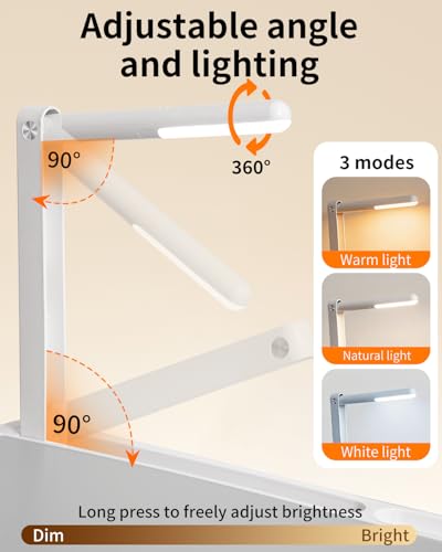 Laptop Desk Bed Table with LED Light,Adjustable Lap Desk Bed Tray,Portable Folding Couch Table Bookstand with Page Clip,Car Rear Seat Sofa Floor Laptop Tray Stand for Adult Kids Reading Writing Eating - size: lapdesk with light