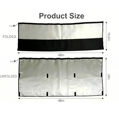 48" Under Desk Privacy Panel, Modesty Skirt and Privacy Curtain for Office with Management Net, Self-Adhesive Desk Back Panel, Tool-Free Installation - size: 48"