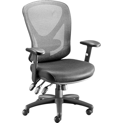 Staples Ergonomic Mesh Task Chair, Lumbar Support, Black, 2-Pack - style: 2 Pack