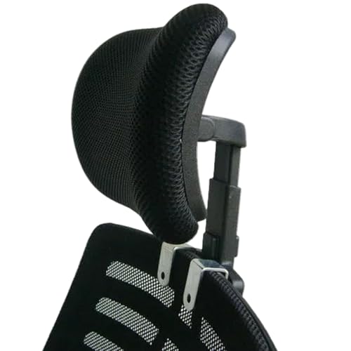 Office Chair Headrest Attachment Mesh Ergonomic Detachable Neck Support for Office Chair Clip on & Breathable for Men Women