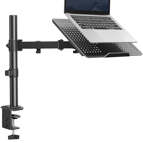 HUANUO Laptop Desk Mount - 17' to 32' Monitor Arm