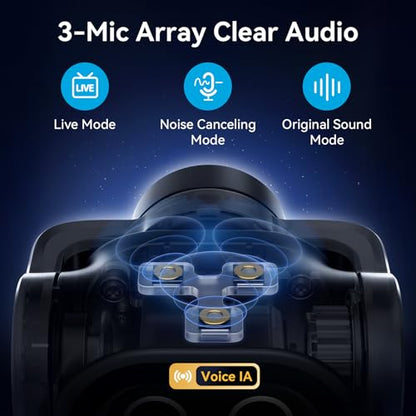EMEET PIXY Dual-Camera AI-Powered PTZ Camera 4K, AI Tracking - style: PIXY Dual-Camera AI PTZ 4K
