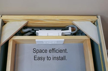 Low Profile in-Drawer Outlet (2) USB-A (2) 15 Amp Charging Station Plugs with Retractable arm - size: (2) USB-A, style: Low Profile